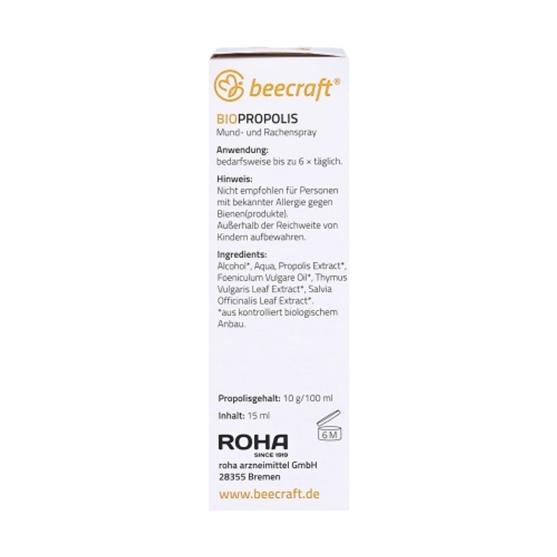 Beecraft Propolis Halsspray 15ml