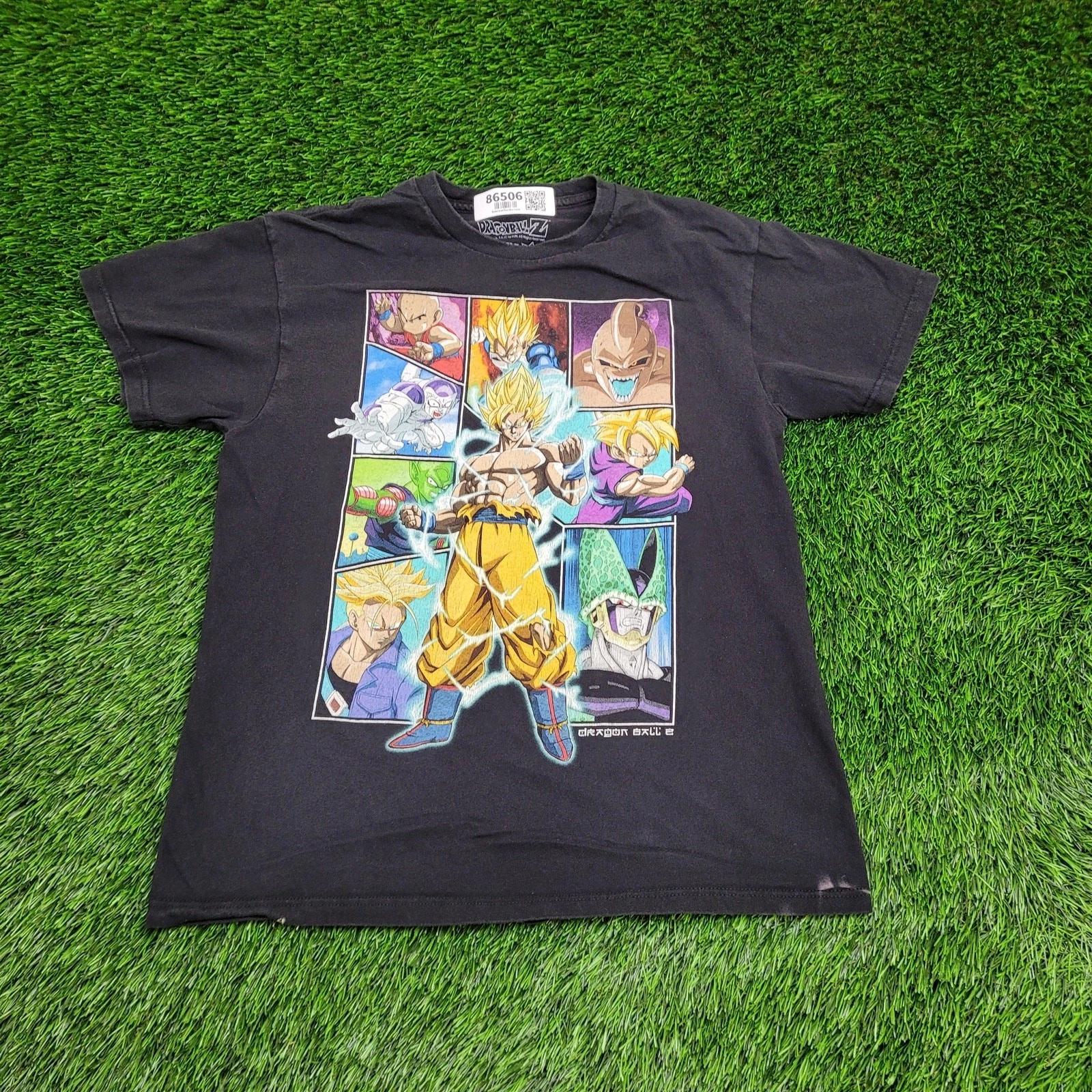 

Dragon-Ball-Z Son-Goku Shirt Medium 19x24 Black L