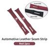 Automotive Two-tone Leather Seam Strip Leak-Proof Auto Seat Gap Plug For VW GTI Polo Passat Scirocco Golf Tiguan GTE Sportcoupe