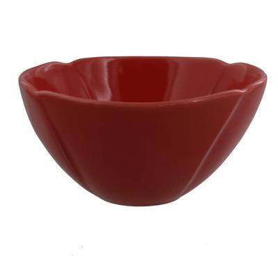 EAST table Kleine Schüssel 12cm Rot und Weiß Blume Rot Hergestellt in Japan Mikrowellengeeignet Spülmaschinenfest Japanisches Geschirr Servierteller 31-011-01