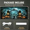 7x16 FT Halloween Garage Door Cover Decorations Outdoor Hanging Banner
