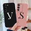 For Realme C71 C61 C51 C51S Case Simple Heart Letter Back Cover For Realme C 71 Full Protection Soft Liquid Silicone Phone Cases