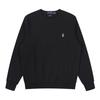 Men's Slim Fit Pure Cotton Long Sleeve Polo with Horse Embroidery