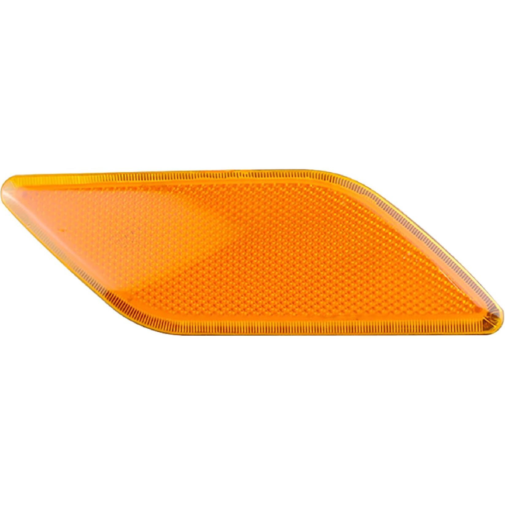 Riloer Side Marker Corner Light Lens Cover Front Right, Front Fender Amber Lens Housing, Compatible with Mercedes-Benz E350 E550 E63 Amg 2010-2013, Right Passenger Side