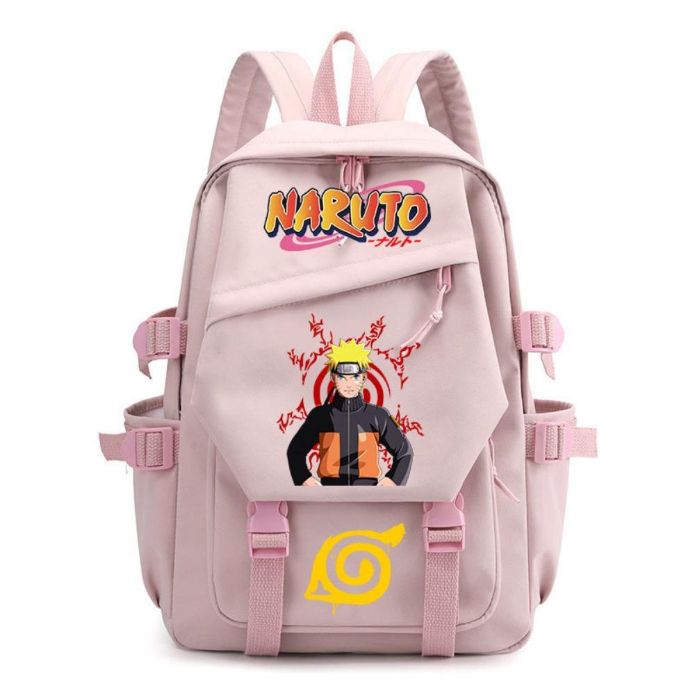 Anime Naruto Schoolbag Children's Backpack Elementary School Bag Boys and Girls Junior High School Students College Students Campus Backpack