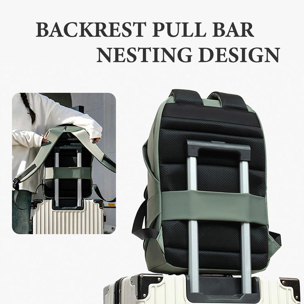 Unisex Laptop Backpack,Large Capacity Lightweight Commuter Bag,Business Travel Daypack for College Students Men Women