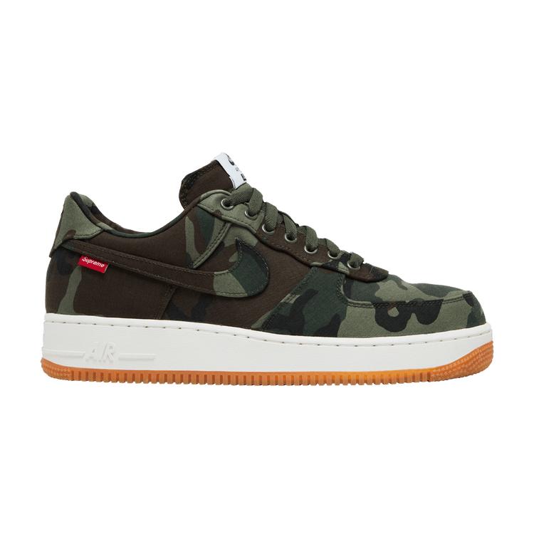 

Nike Supreme x Air Force 1 Low Premium 08 NRG Camo Men Sneakers Brown Cargo-Khaki Baroque-Brown-Black 573488-330