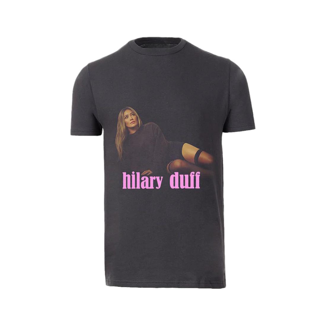 

Hilary Duff Luck or Something Album T-shirt Hot Sales Men and Women Summer Cotton Clothing Fashion Y2K Short Sleeves Street W... 5XL різнокольоровий