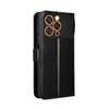 for Oukitel C17 Wallet Case with Kickstand & Card Slots – Shockproof, Dustproof, Business Heavy Duty Flip Leather Cover