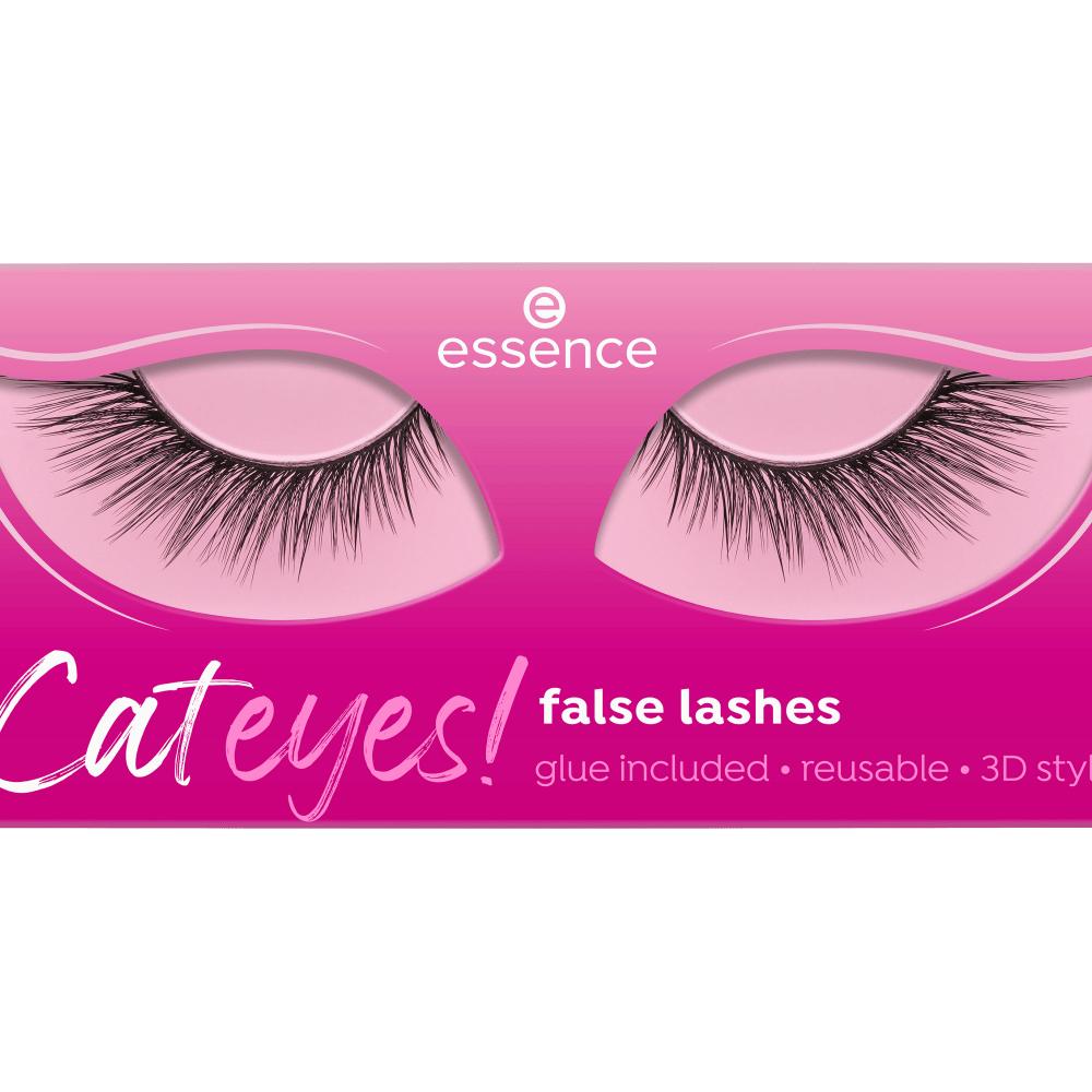

essence false eyelashes Cateyes! 01 Catwalk 1 set