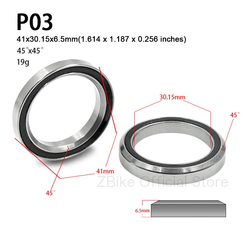 

Подшипник рулевой колонки велосипеда 41/41.8/46.9/47/49/52 мм Универсальные ремонтные подшипники Подшипники рулевого управления для MTB самоката Велосипедные запчасти Аксессуары