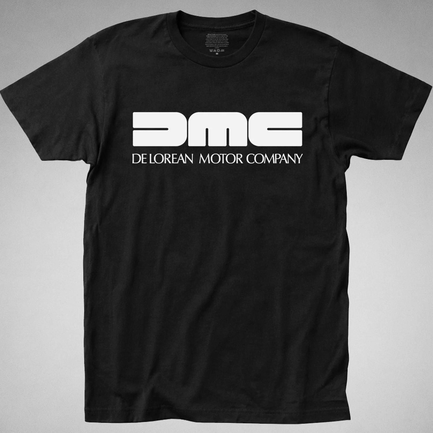 DMC DeLorean Motor Company T-SHIRT tee car auto back to future DMC-12 automotive L