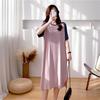Rochie Maternitate și Alăptare 9130 Modal: Pijamale de vară largi pentru alăptat