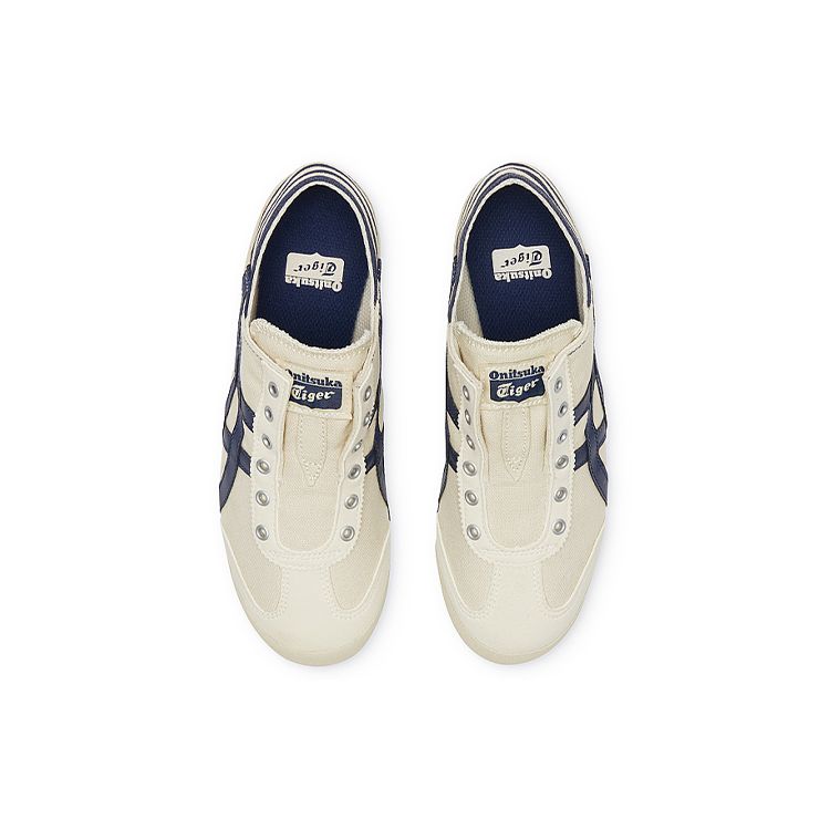 ONITSUKA TIGER Mexico 66 Paraty Natural Navy Unisex Sneakers White TH342N-0250