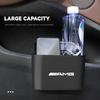 Car Hanging Storage Box ABS Pressing Type Trash Keychain For Mercedes Benz AMG A B C E G CLA W211 W203 W204 C260 E300L A200L