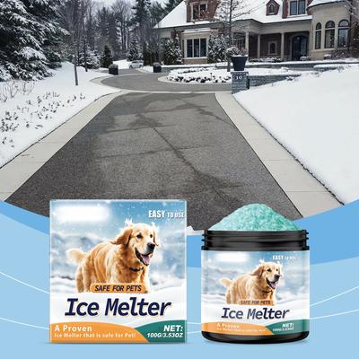 Derretimento de gelo para animais de estimação, Derretimento de gelo para piso de rua de concreto Neve Derretimento de gelo para animais de estimação