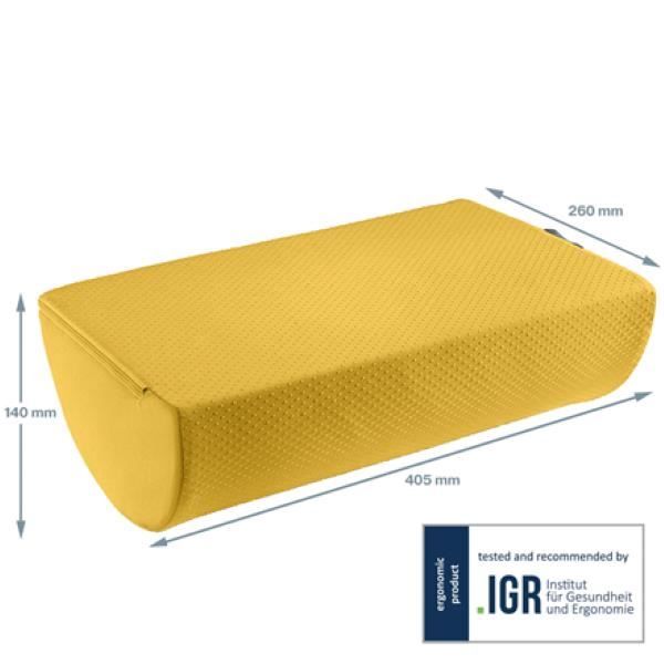Repose pieds ergonomique - Jaune - Leitz Ergo