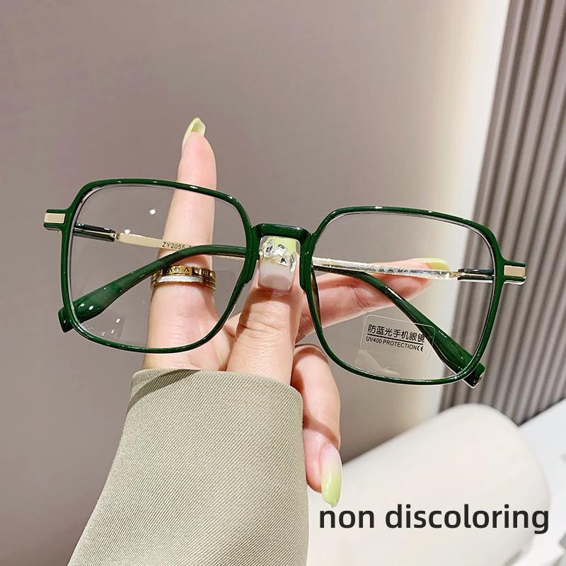 Outdoor Photochromic Sunglasses Unisex Luxury Square Photochromic Minus Diopter Eyewear Women Short-sighted Eyeglasses 0 To -6.0