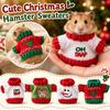 Kleiner Haustier-Weihnachtspullover für Hamster, Gleitbeutler und - Gestricktes Warmes Outfit