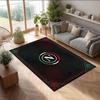 Tappeto Morbido Antiscivolo per Interni con Motivo Calcio Napoli FC Tappetino Decorativo Sportivo per Camera da Letto