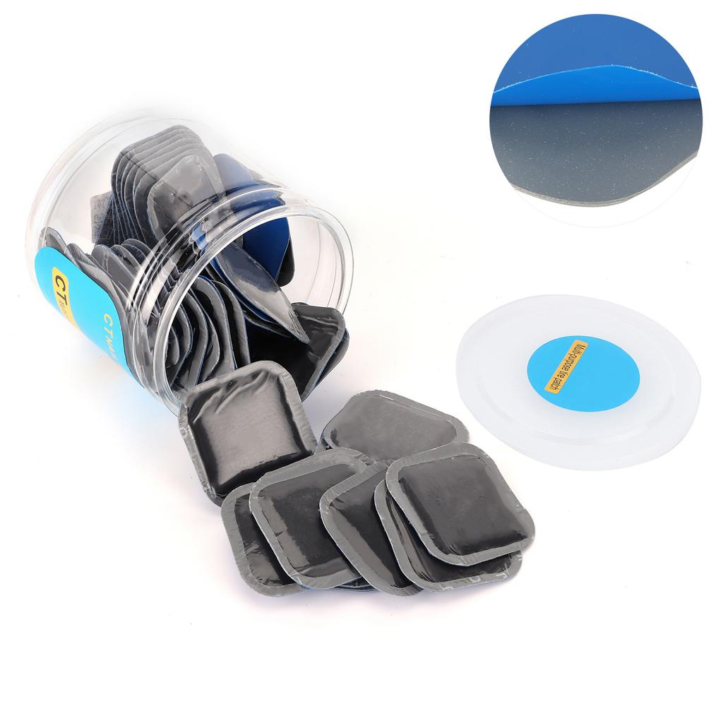 60pcs Box 55mm 2.2in Car Tire Repair Patch Rubber Tool Universal for Automobile Motorcycle