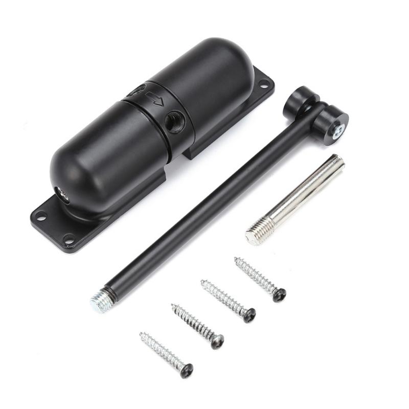 Automatic Door Closers Hinge Adjustable Closing Door Hinge Safety Spring Door Closers Light Weight Buffer Closing Device 1