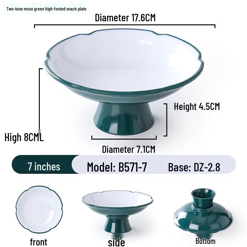 Melamine Dessert Snack Plates
