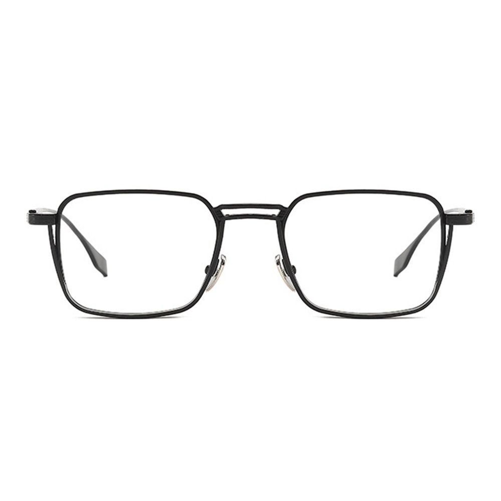 Blue Ray Blocking Anti-Blue Light Glasses Eye Protection Ultralight Square Eyeglasses Metal Optical Spectacle Eyeglass Men Women