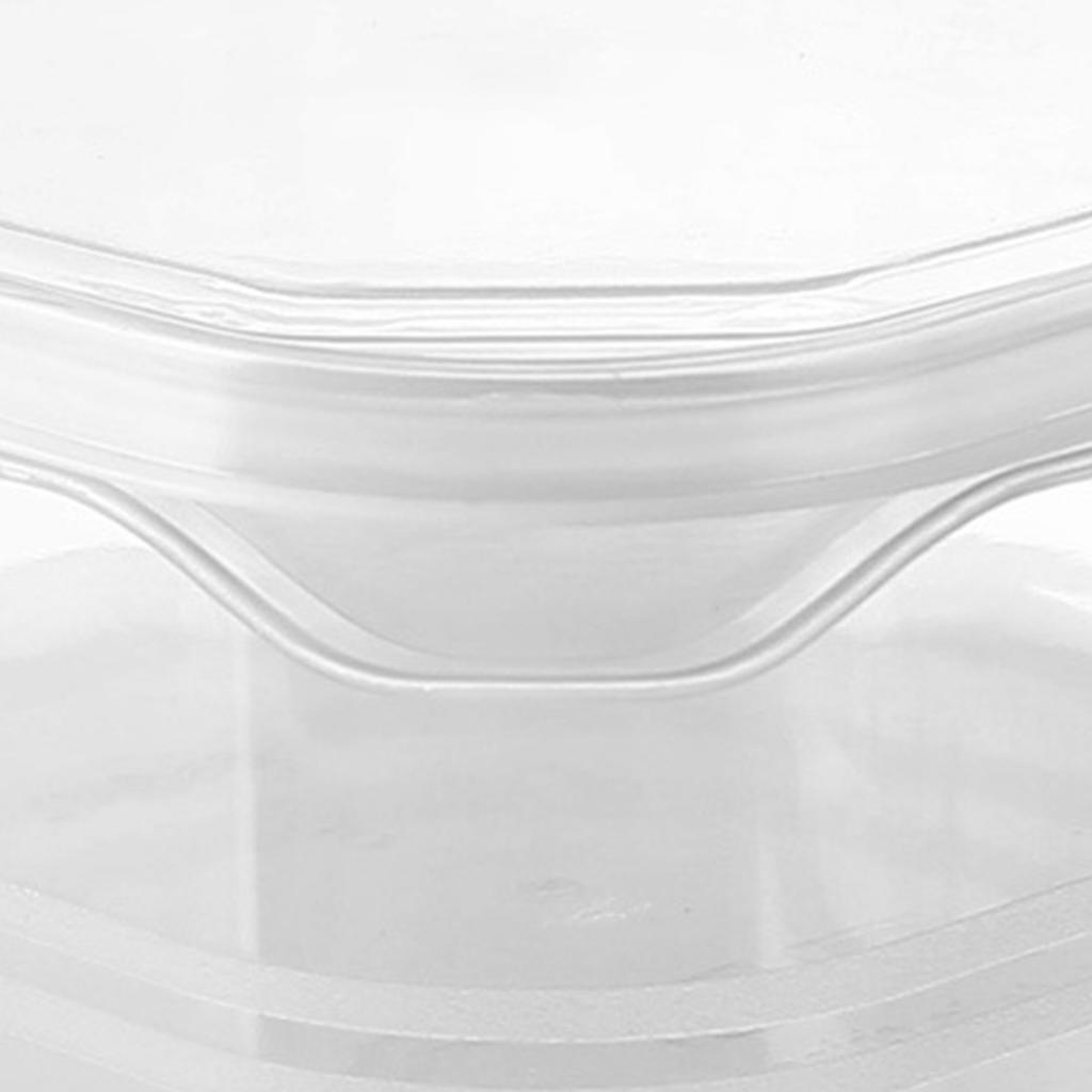 Xiaomi 5pcs Multi-functional Transparent Storage Boxes with Lids Thickened PVC Storage Bins for Home Sundries Kitchen Organization
