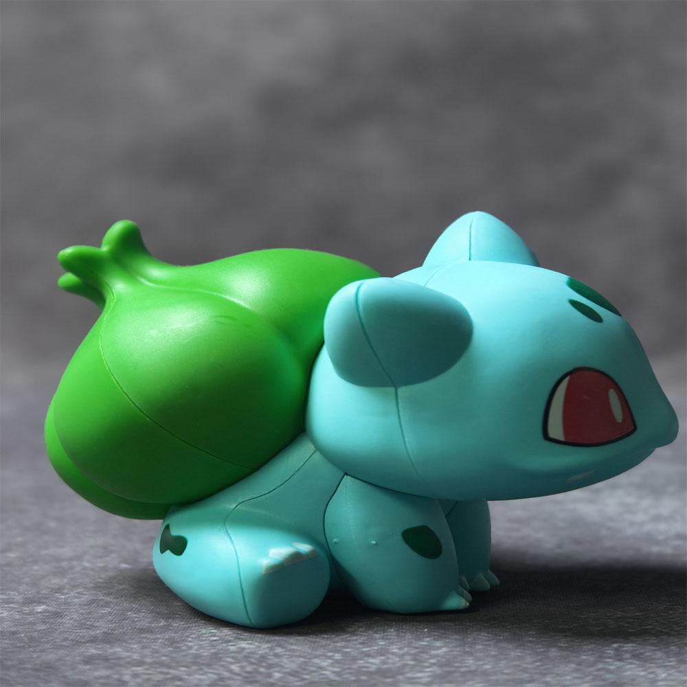 9cm Pokemon Anime Model Bulbasaur Doll Collection Figure Action Toys Model Decoration Kids Birthday Gift Long Lasting
