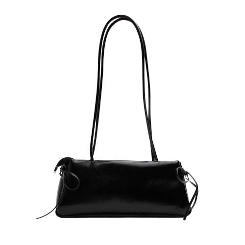 Where's That From Plain Gloss Shoulder Bag