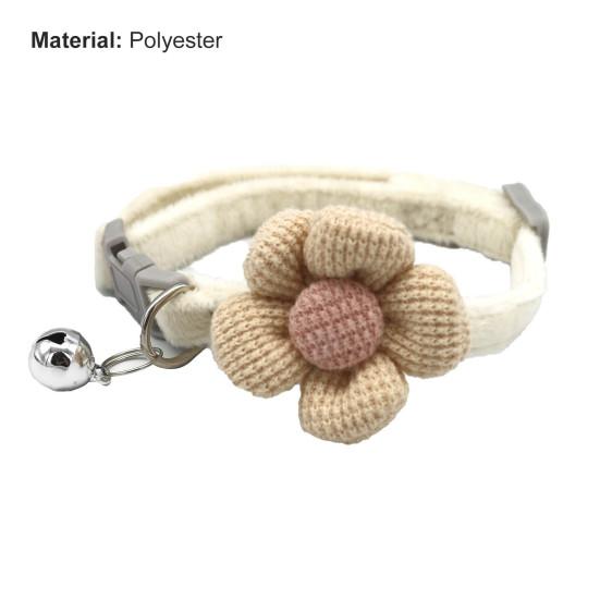 Haustierhalsband, Cartoon-Blumen-Feiertags-Anzieh-Milch zur Haut, schöne Haustier-Kätzchen-Hunde