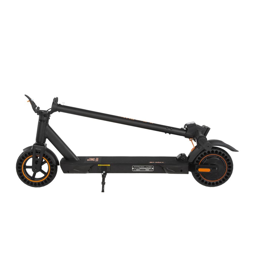Kukirin S1 MAX Foldable Electric Scooter for Adults, 350W, 36V 10.4Ah, Max Speed 25km/h, 8" Solid Tires, LED Display, Rear Spring Suspension, IP54