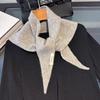 Sciarpa a triangolo in lana merino australiana lavorata a maglia per donna - Versatile, Calda, Sciarpa casual