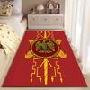 Roman Eagle SPQR Red Carpet suitable as a non-slip mat for the living room or bedroom sofa