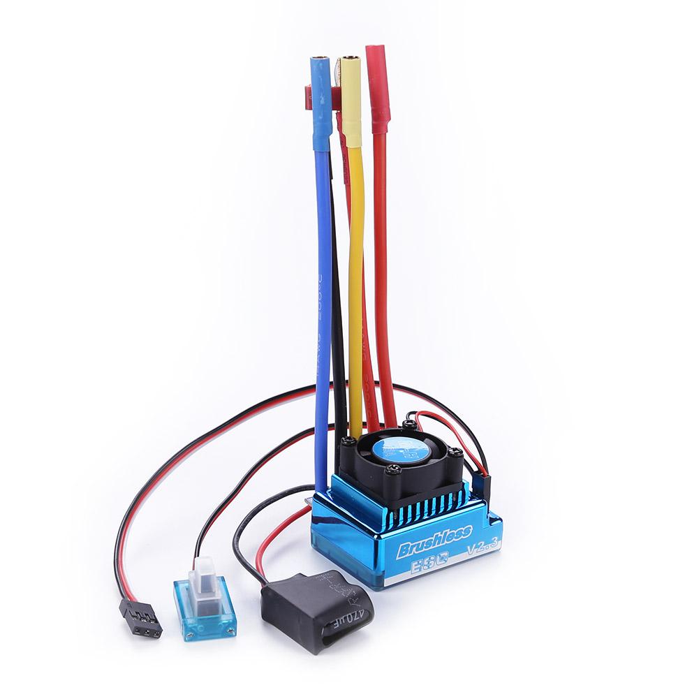 45/60/80/120A Speed Controller Regulator Lightweight RC ESC Electric Speed Controller Dustproof High Power for RC Accessory