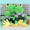 Süßes Plüschfrosch-Spielzeug Mit Schultergurt Als Schlafbegleiter Für Kinder