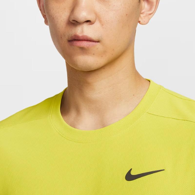 Nike Court Slam Dri-Fit Comfortable Versatile Simple Fashion Tennis Shirt Men tops FZ6858-344
