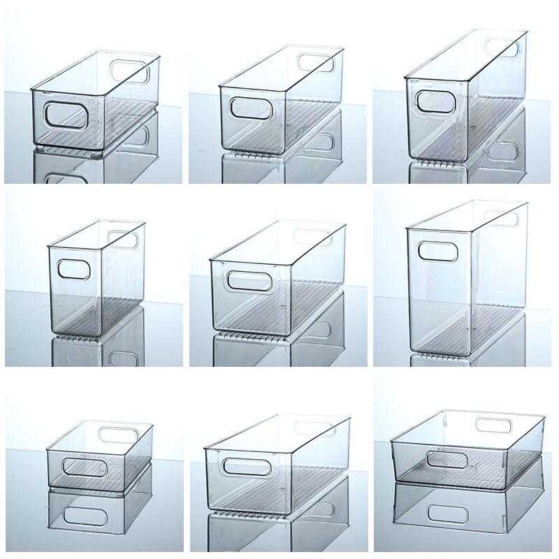 Cajón de Escritorio Transparente de Acrílico con Divisor