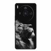 For  Iphon 14 Luxury Phone Case Apple Iphone14 Pro Pro Max Plus Black TPU Soft Cover Silicone Shield Animal Lions Tiger Bunper