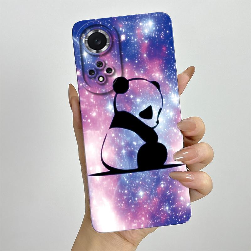 For Huawei Nova 9 / Honor 50 Phone Case NAM-LX9 NTH-NX9 Soft Silicone Sweet Painted Protective Back Cover Cute Printed Casing
