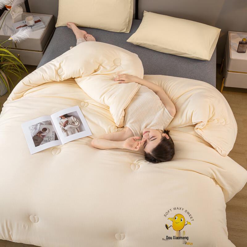 Qixiai Ultra-Soft Cloud Feel Soybean Fiber Quilt