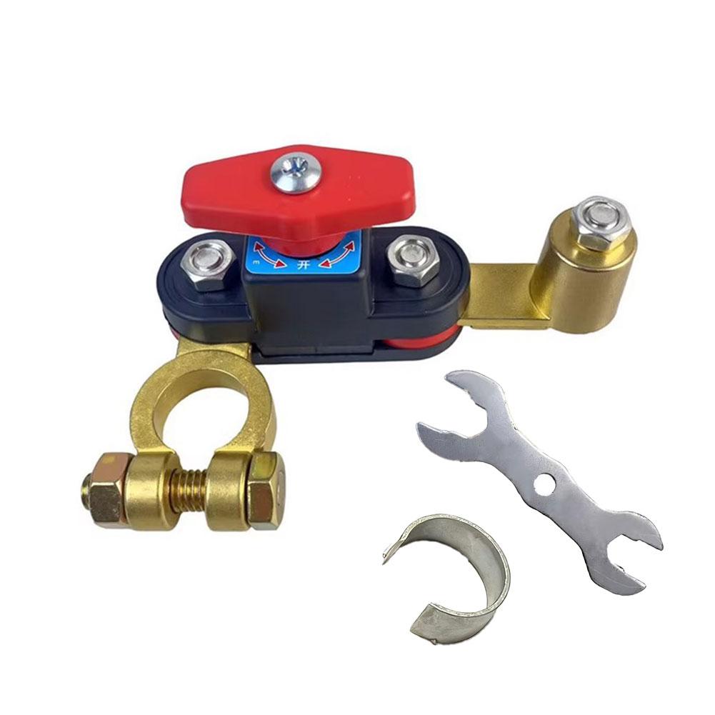 Car Battery Disconnect Switch Truck With Small Main Switch Thickened Battery Terminal Vehicle Negative Switch 12V 24V