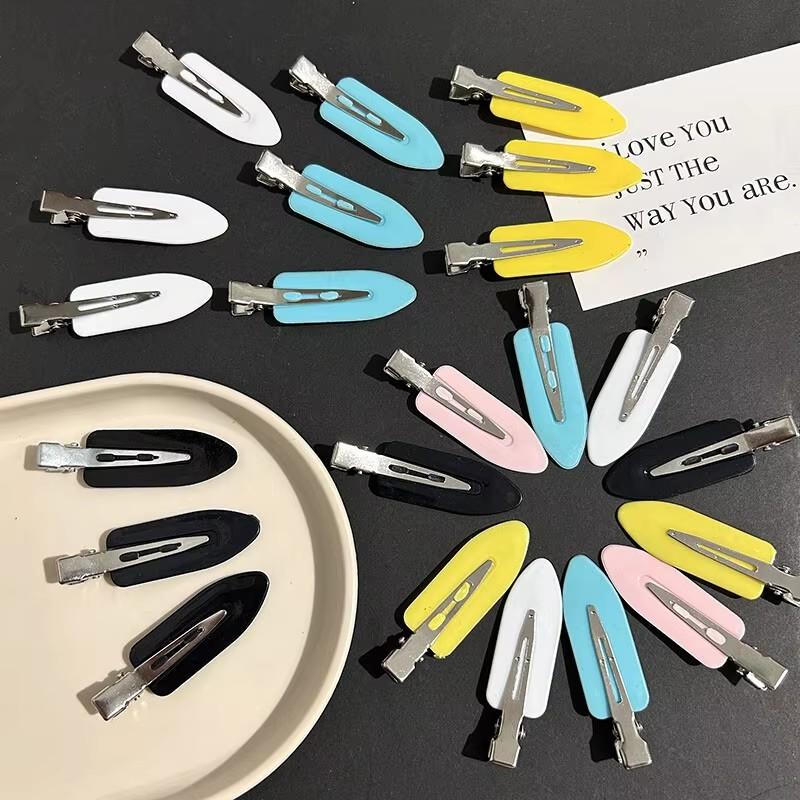 6 pièces/ensemble Épingles à cheveux simples sans couture pour coiffure Femmes Coréennes Carotte Géométrique Barrettes Pince à cheveux latérale Filles Accessoires pour cheveux Couvre-chef