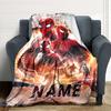 Custom Name "Avengers vs Thanos: Epic Battle" blanket for Couch & Bed, Plush Cozy Fuzzy Blanket Super Soft & Warm Blankets for Fall and Winter. 090817
