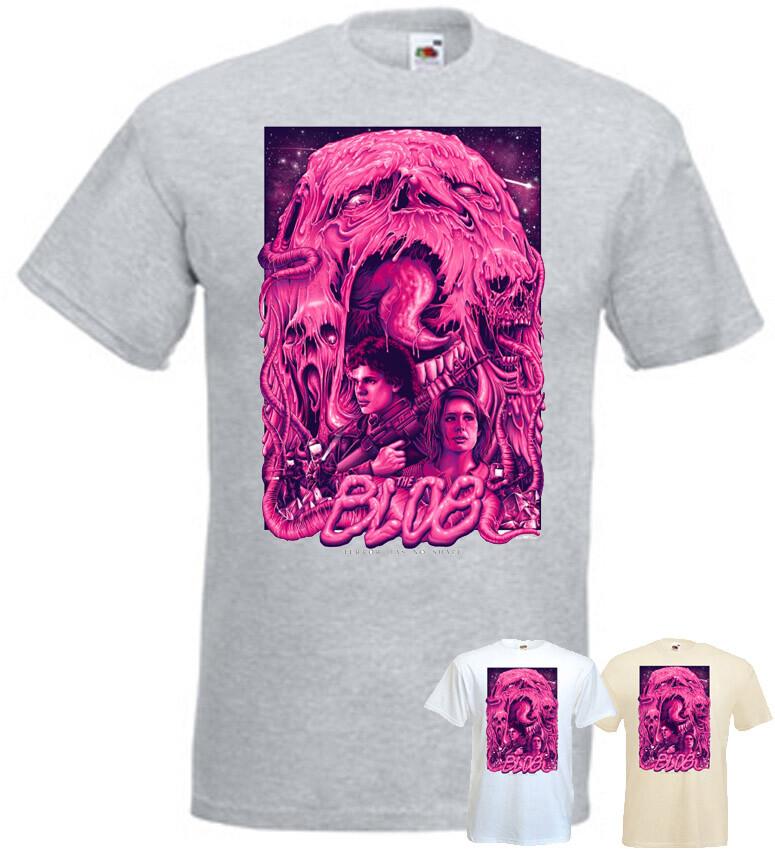 

The Blob v2 T-shirt white natural sport grey horror movie all sizes S-5XL 4XL