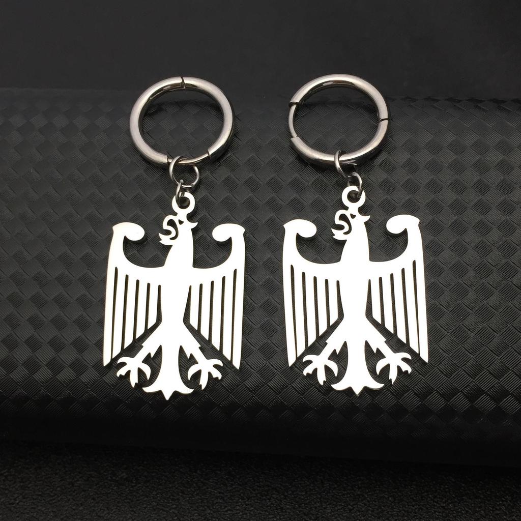 Stainless Steel German Eagle Necklace for Women - Simple and Stylish