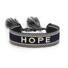 Handmade European Style Embroidered Love Bracelet with Tassels for Girls