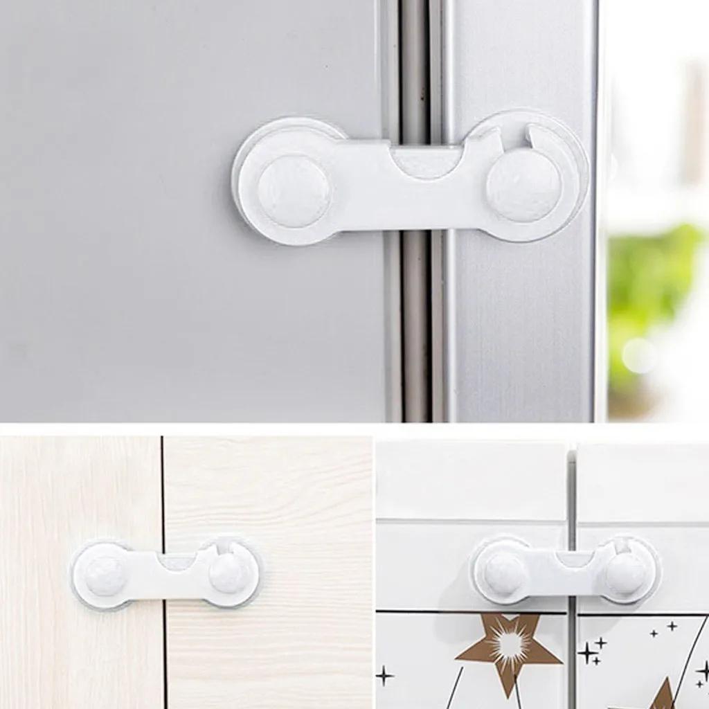 1PC Child Safety Cabinet Lock Baby Proof Security Protector Drawer Door Cabinet Lock Plastic Protection Kid Safety Door Lock