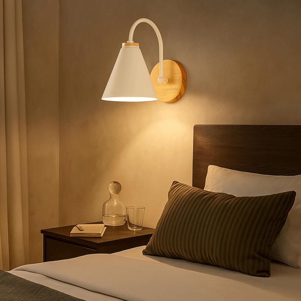 LED Lighting Indoor Wall Lamp Nordic Style Interior Decoration Lamps Creative Bedside Lamp  Bedroom